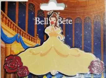 85891 - Beauty and the Beast - Belle Rose stylized mini jumbo - Disneyland Resort Paris alternate image