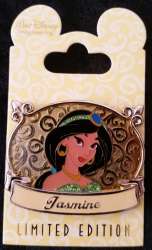 3112 - Princess Plaque Pin - Jasmine - Walt Disney Imagineering alternate image