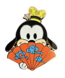 Character Folding Fans Mystery Collection - Goofy - MLT