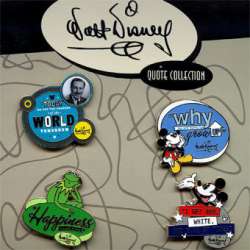 Walt Disney Quotes Booster Set