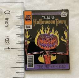 86017 - Hot Topic - The Nightmare Before Christmas Comic Book Cover Blind Box - Tales of Halloween Town #25 - Pumpkin King - Loungefly alternate image