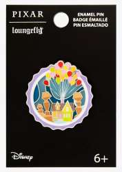 86126 - BoxLunch - Up Stained Glass Badges - Balloon House - Loungefly alternate image