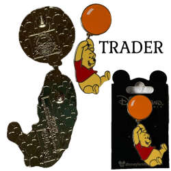 86211 - Characters with Balloon - Winnie the Pooh - Disneyland Resort Paris alternate image