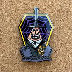 86290 - FiGPiN Mini: The Nightmare Before Christmas Coffin Mystery Collection - Mayor (Y345) - FiGPiN alternate image