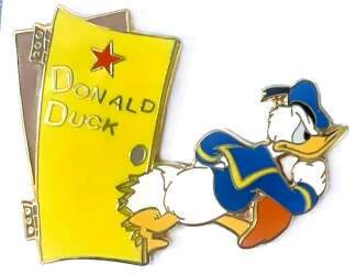 'Disney Auctions (P.I.N.S.) - Dressing Room - Donald Duck - DA'