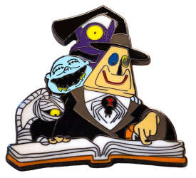 'Tim Burton's The Nightmare Before Christmas Carded Mystery Collection - Mayor, Mummy, Corpse Kid and Cyclops - MLT'