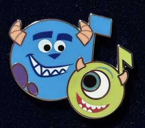 Mike and Sulley Musical Notes