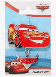 86358 - Lightning McQueen and Logo Dangle - Disney Licensed alternate image