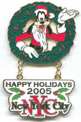 'World Of Disney (NYC) - NYC WOD - Santa Goofy - Holidays 2005 - DSUS'