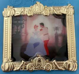 86546 - GoPinPro Neon Tuesday - Picture Perfect Frame - Cinderella and Prince Charming - Disney Licensed alternate image