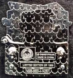 3210 - Happy Holidays Hinged Gift Box - Boo - Disneyland Resort alternate image