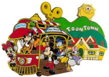 'Mickey's Toontown / Toontown Fair Anniversaries - 25th Anniversary Cast Exclusive Jumbo - WDI'