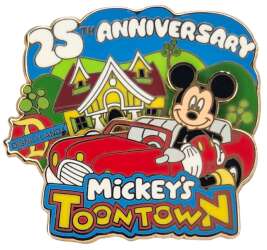 'Mickey's Toontown / Toontown Fair Anniversaries - 25th Anniversary Cast Exclusive — Mickey and His Car - TPCE'