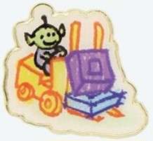 86639 - Toy Story Hotel Mystery Collection Vol. 3 (Scribbles) - Alien with Forklift - Tokyo Disneyland Resort alternate image