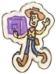 Woody with Building Block