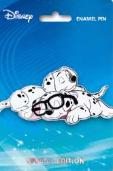 Pink a la Mode - Seeing Spots Series - Tired Dalmatian Pups with glasses - DLIC