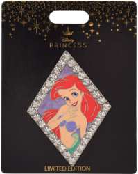 'Disney Pins Blog (DPB): Jeweled Princess Diamond Series - Ariel - DLIC'