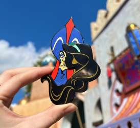 Jumbo Villain and Princess Silhouette - Jafar and Jasmine - DLP