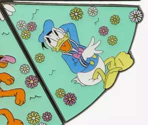 87121 - Hot Topic - Disney Mickey and Friends Flower Blind Box - Donald Duck - Loungefly alternate image