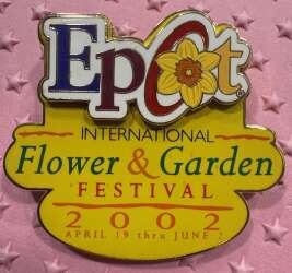 87249 - EPCOT International Flower & Garden Festival 2002 - 2002 Festival Logo - Walt Disney World alternate image