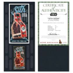 87261 - Star Wars Retro Beverage Ads - Sith Soda - Artland / ACME alternate image