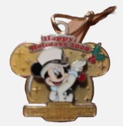 87381 - Resorts Holiday Collection 2008: Ornaments & Wreaths - Grand Floridian - Mickey Mouse - Walt Disney World alternate image