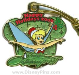 'Resorts Holiday Collection 2008: Ornaments &amp; Wreaths - Contemporary Resort - Tinker Bell - WDW'