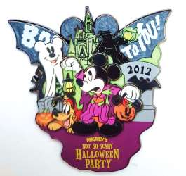 Mickey&#039;s Not So Scary Halloween Party (MNSSHP) 2012 - Boo to You - Mickey Mouse - Jumbo - WDW