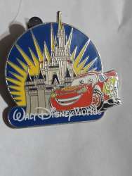 Lightning McQueen and Cinderella Castle