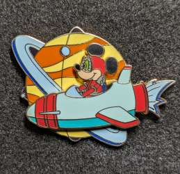 Mickey&#039;s Pin Festival of Dreams - Tomorrowland Area Collection - Card and Completer Pin - DLR