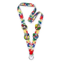 87578 - Mickey and Friends Balloons Starter Lanyard - Mickey, Minnie, Donald and Goofy with Balloons alternate image