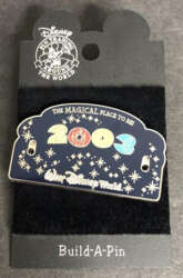 'Build-a-Pin: 1st Generation - The Magical Place To Be! 2003 Dated Year Base - WDW'