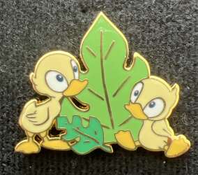 'Stitch Reading with Animals Set — Ducklings with Leaves ONLY - LFLY'