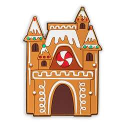 Build-a-Pin: 2nd Generation - Gingerbread Mickey &amp; Minnie with Fantasyland Castle Base Set — Full Set - MLT