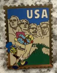 Jiminy Cricket at Mount Rushmore