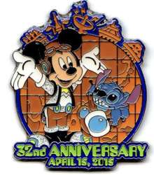 32nd - Mickey & Stitch