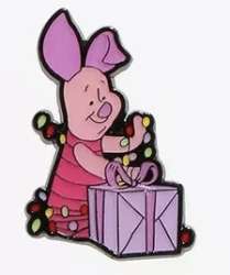87852 - Hot Topic - Winnie the Pooh Holiday Lights Mystery Collection - Piglet - Loungefly alternate image