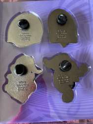 'Walgreens Nightmare Before Christmas Pin Set - 4 pin set with Sally, Jack and Zero. - DLIC'