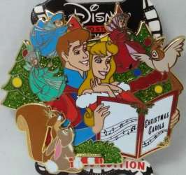 3096 - Christmas Carolers - Sleeping Beauty Carolers - Disney Studio Store Hollywood / Soda Fountain alternate image