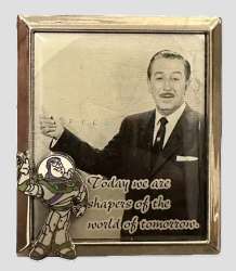 Walt Disney and Buzz Lightyear