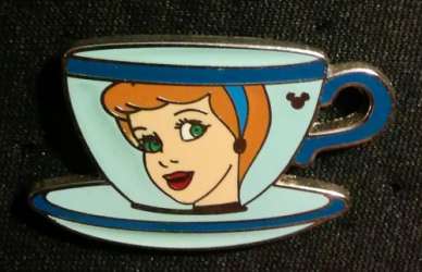 3451 - 2009 Hidden Mickey - Princess Tea Cups - Cinderella - Disneyland Resort alternate image