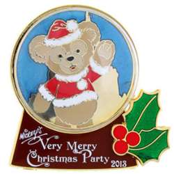 Santa Duffy Snow Globe