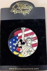 88013 - Elisabete Gomes Series - Patriotic Mickey - Statue of Liberty - Disney Auctions alternate image