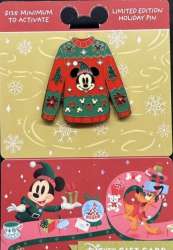 88034 - Gift Card GWP Promotion 2024 - Ugly Sweaters - Mickey Mouse alternate image