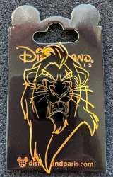 88086 - Black and Gold Villains - Scar - Disneyland Resort Paris alternate image
