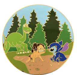 Stitch and Good Dinosaur Crossover