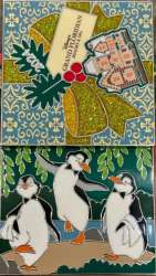 88185 - Resort Holiday Collection 2024: Swivel Presents - Grand Floridian - Waiter Penguins - Walt Disney World alternate image