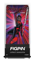 88211 - FigPin - NYCC 2024 - Spider-Man Miles Morales Unmasked #1766 - FiGPiN alternate image