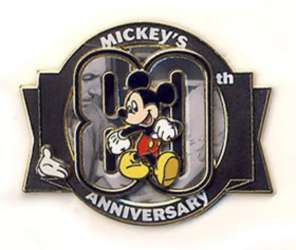 88287 - White Glove Series - Mickey's 80th Anniversary - Walt Disney World alternate image