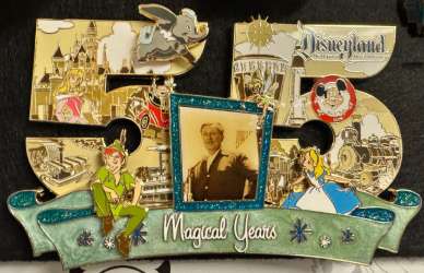 88393 - Disneyland 55th Anniversary - 55 Magical Years Jumbo Dateline Disneyland - Disneyland Resort alternate image